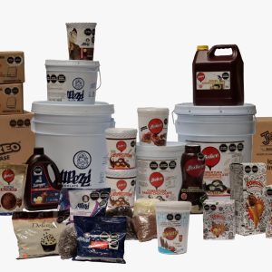 Conos, Galletas, Coberturas y Jarabes